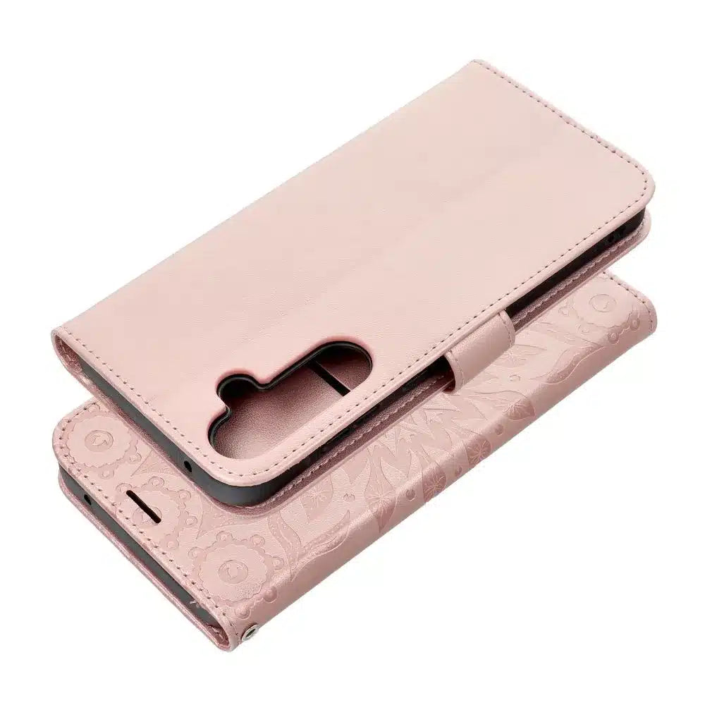 MEZZO Book case preklopna torbica za SAMSUNG GALAXY A55 5G mandala gold pink
