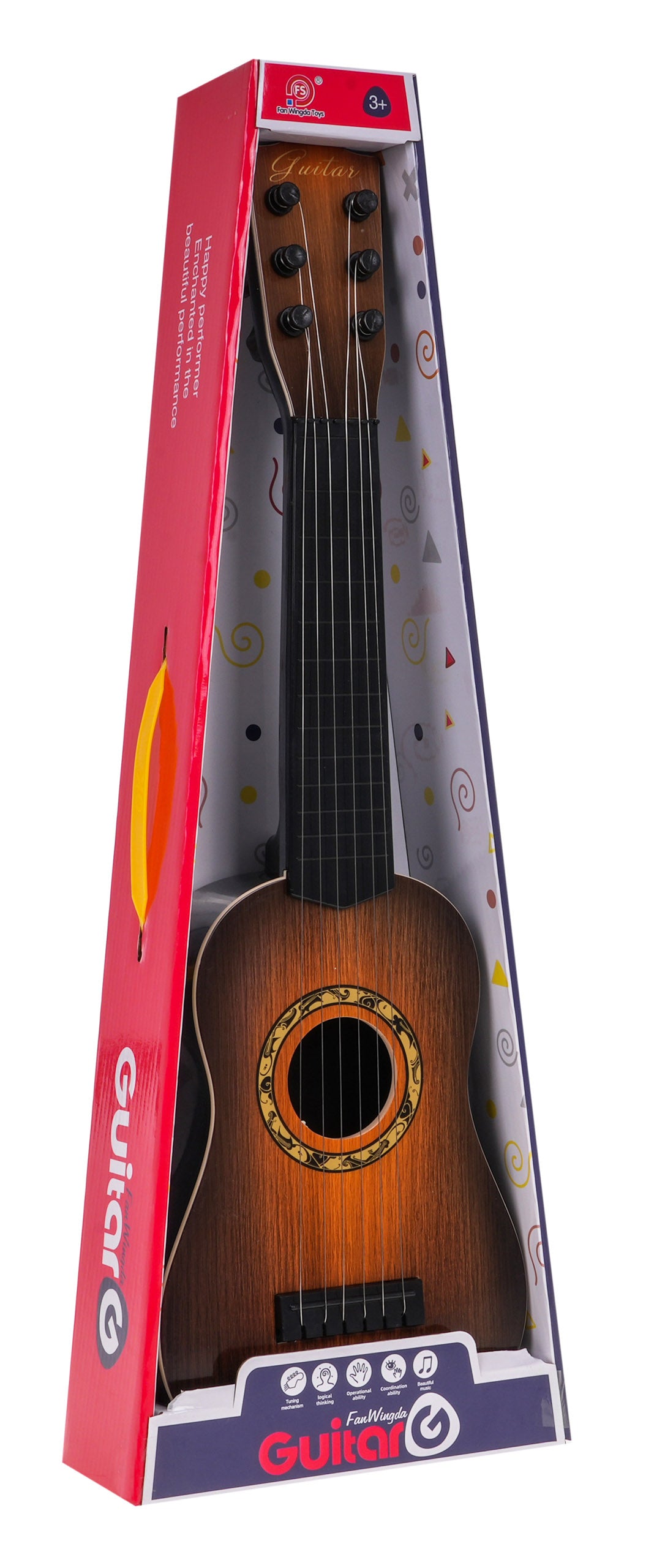 Dječja klasična gitara - tamno smeđa