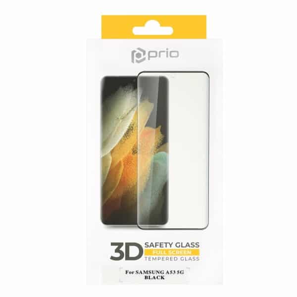 PRIO 3D zaštitno staklo od kaljenog stakla za Samsung A53 5G crno
