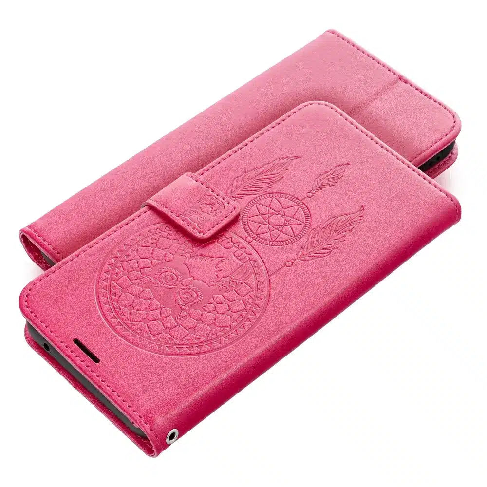 MEZZO Book case preklopna torbica za SAMSUNG GALAXY A14 4G / A14 5G dreamcatcher magenta