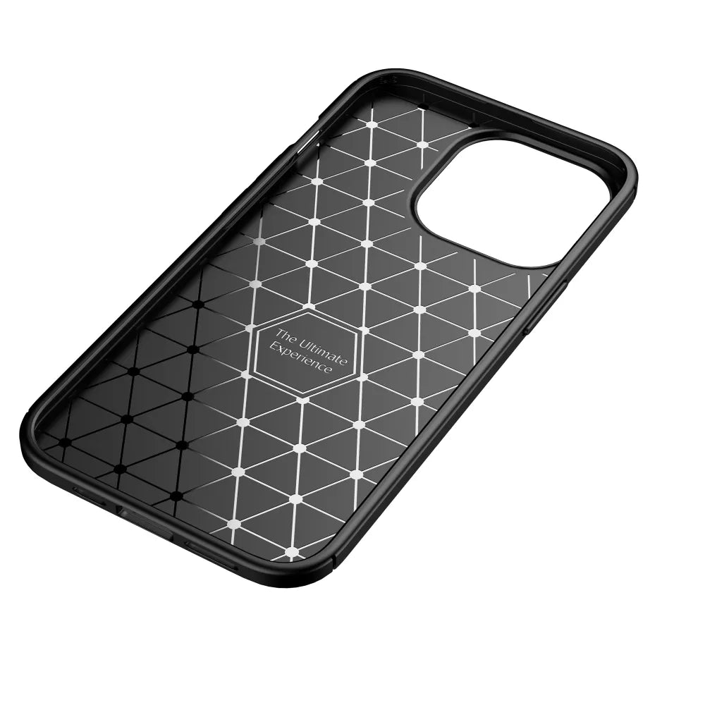 CARBON PREMIUM maska za iPhone 13 Pro crna