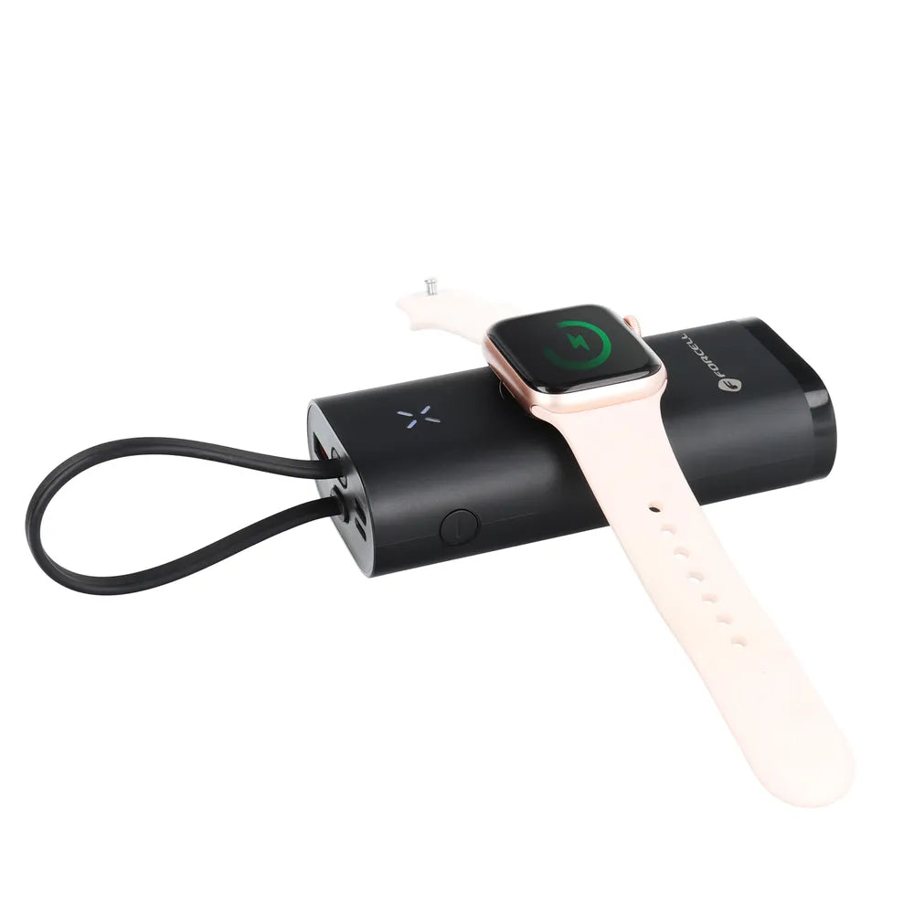 FORCELL Powerbank F-Energy F10k1 10 0000mah kompatibilan s Apple Watch crni
