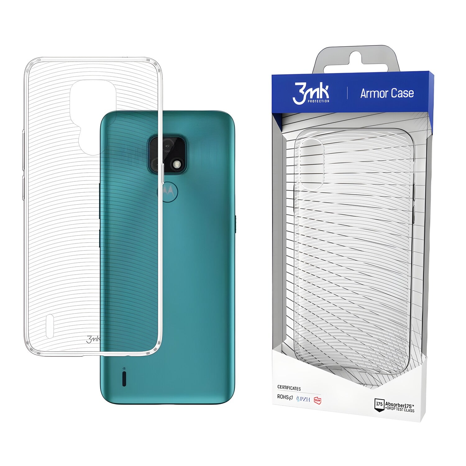 3mk Armor Case futrola za Motorola Moto E7 - Prozirna KP20603