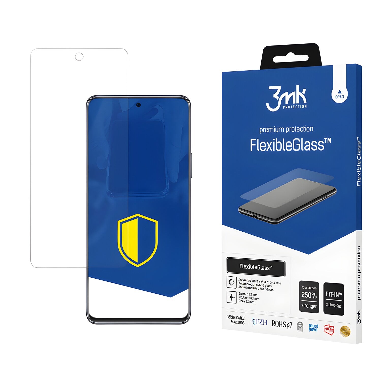 Zaštitno hibridno staklo 3mk FlexibleGlass za Huawei Nova 9 SE - Prozirna KP20438