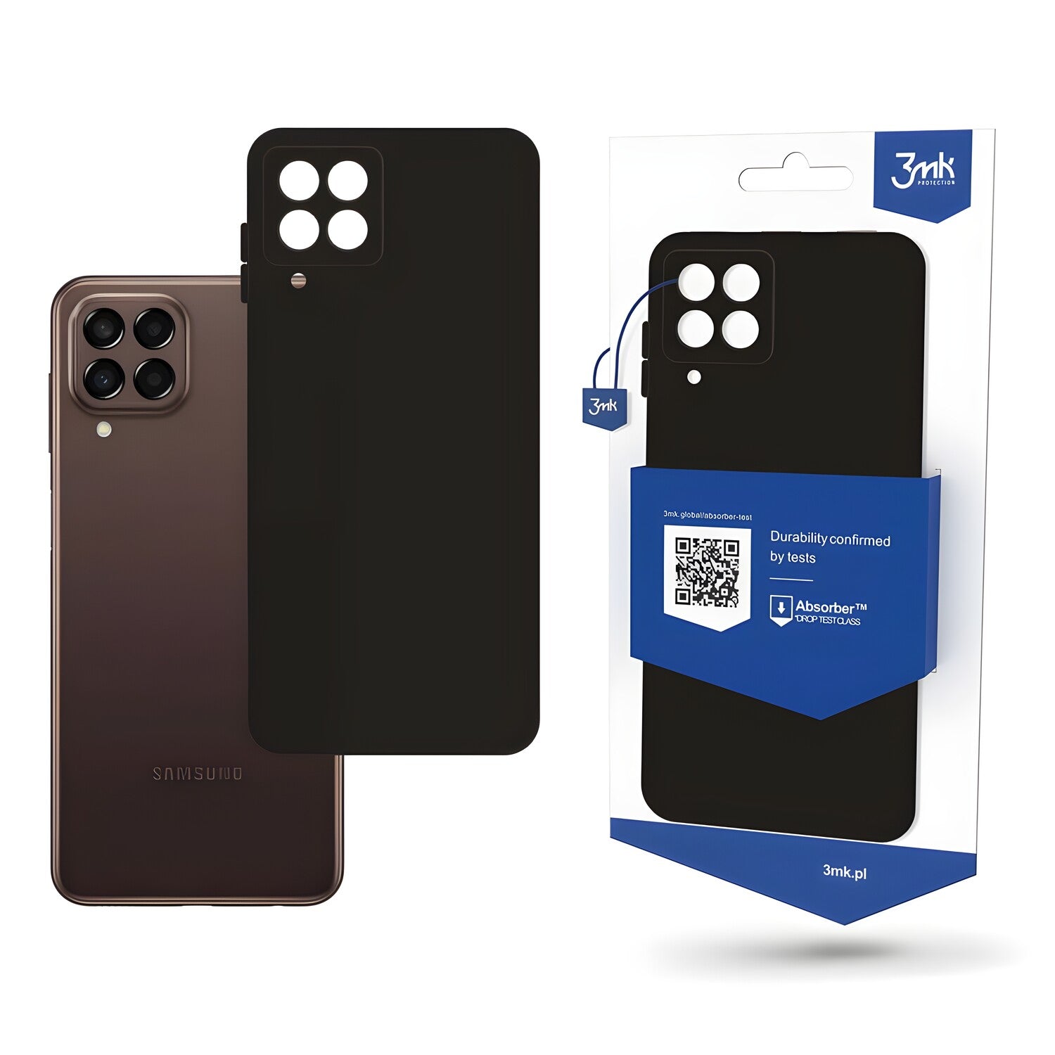 3mk Matt case futrola za Samsung Galaxy M33 - Crna KP20279