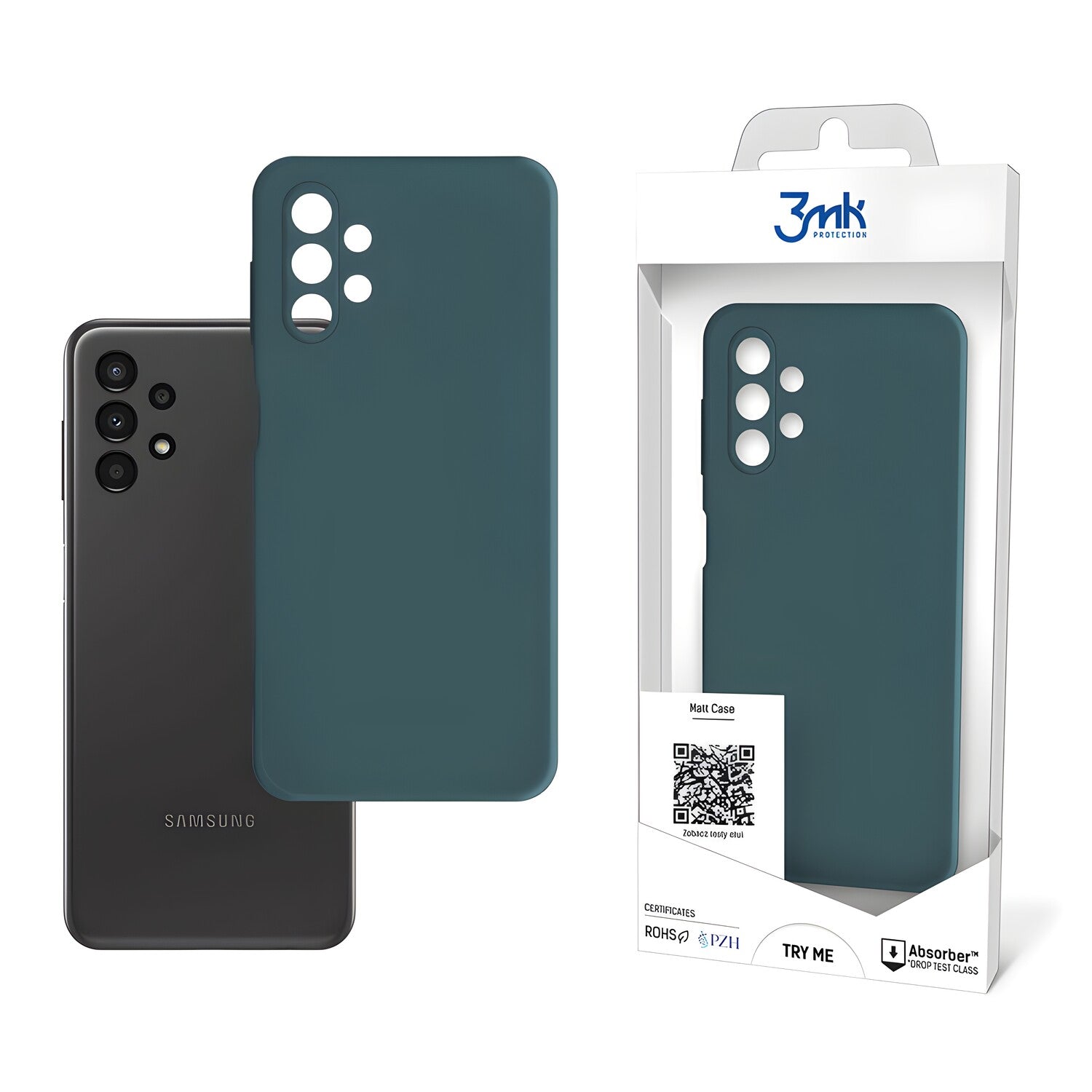 3mk Matt case futrola za Samsung Galaxy A13 - Zelena KP20263