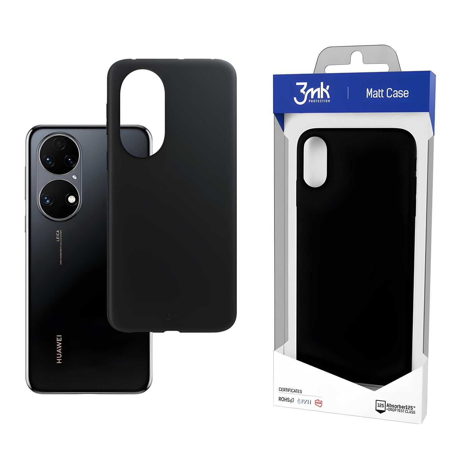 3mk Matt case futrola za Huawei P50 - Crna KP20798