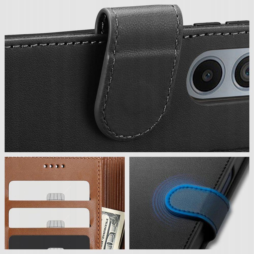 TECH-PROTECT WALLET PREKLOPNA FUTROLA ZA SAMSUNG GALAXY XCOVER 7 crna