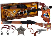 Kaubojski set za igru Colt Revolver sa značkom šerifa