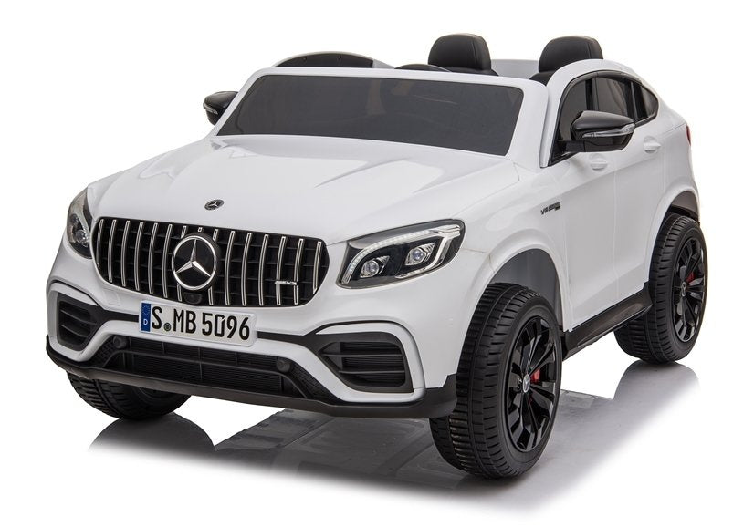 Licencirani auto na akumulator Mercedes GLC 63S QLS 4×4 – dvosjed – bijeli