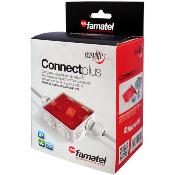 Famatel Razvodna kutija nadžbuk 80x80, vodonepropusna, IP68+ GEL - 3002-GL
