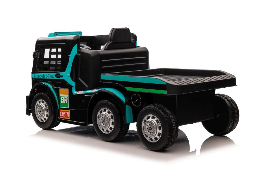 Kamion na akumulator Mercedes XMX622B - plavi