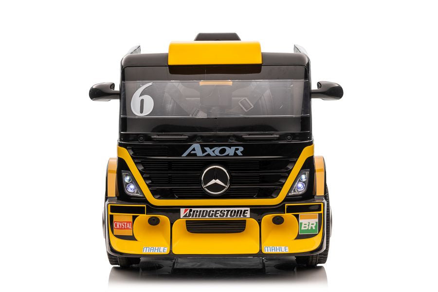 Kamion na akumulator Mercedes XMX622B - žuti