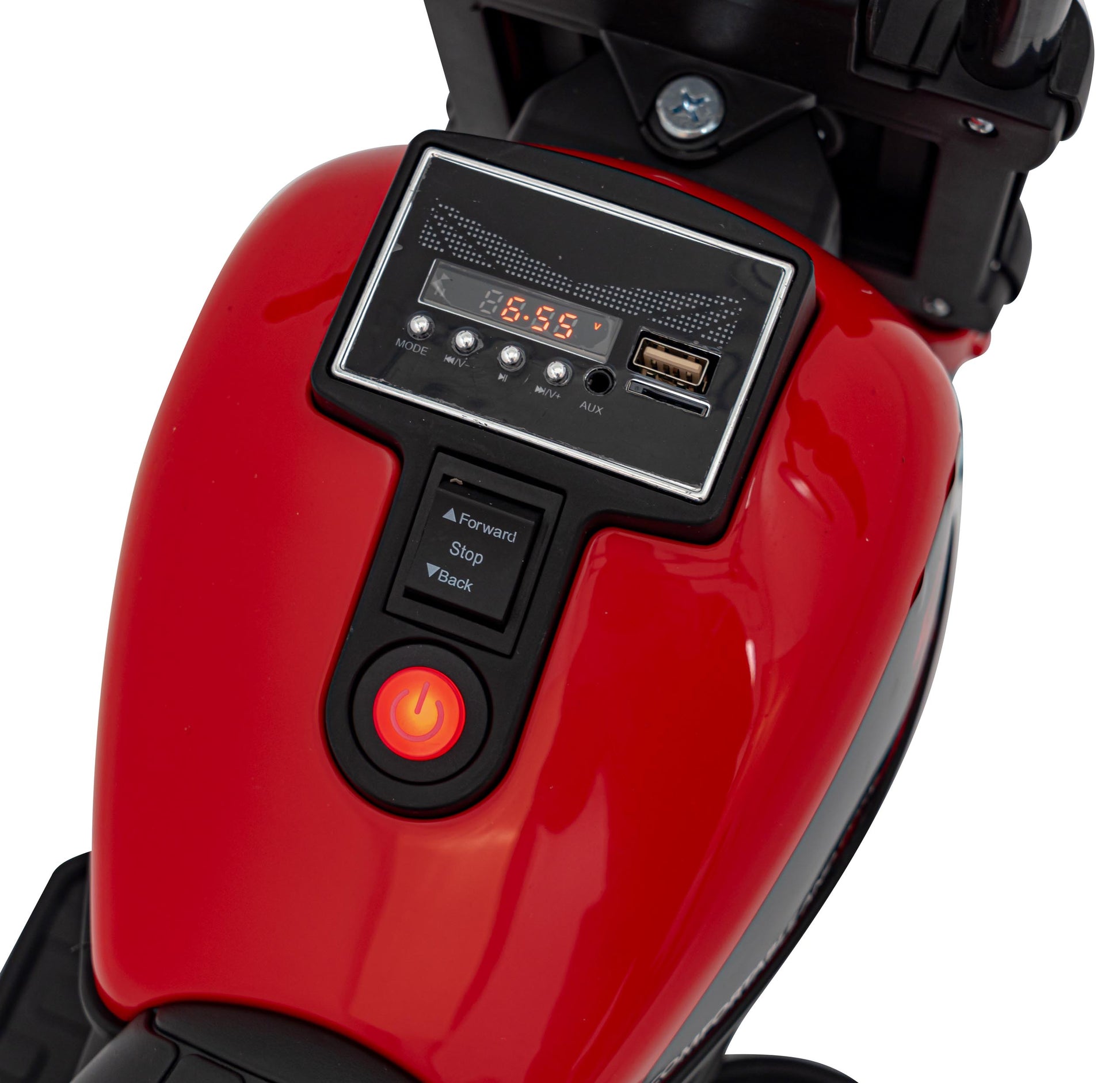 Motor na akumulator FASTER motorbike - crveni