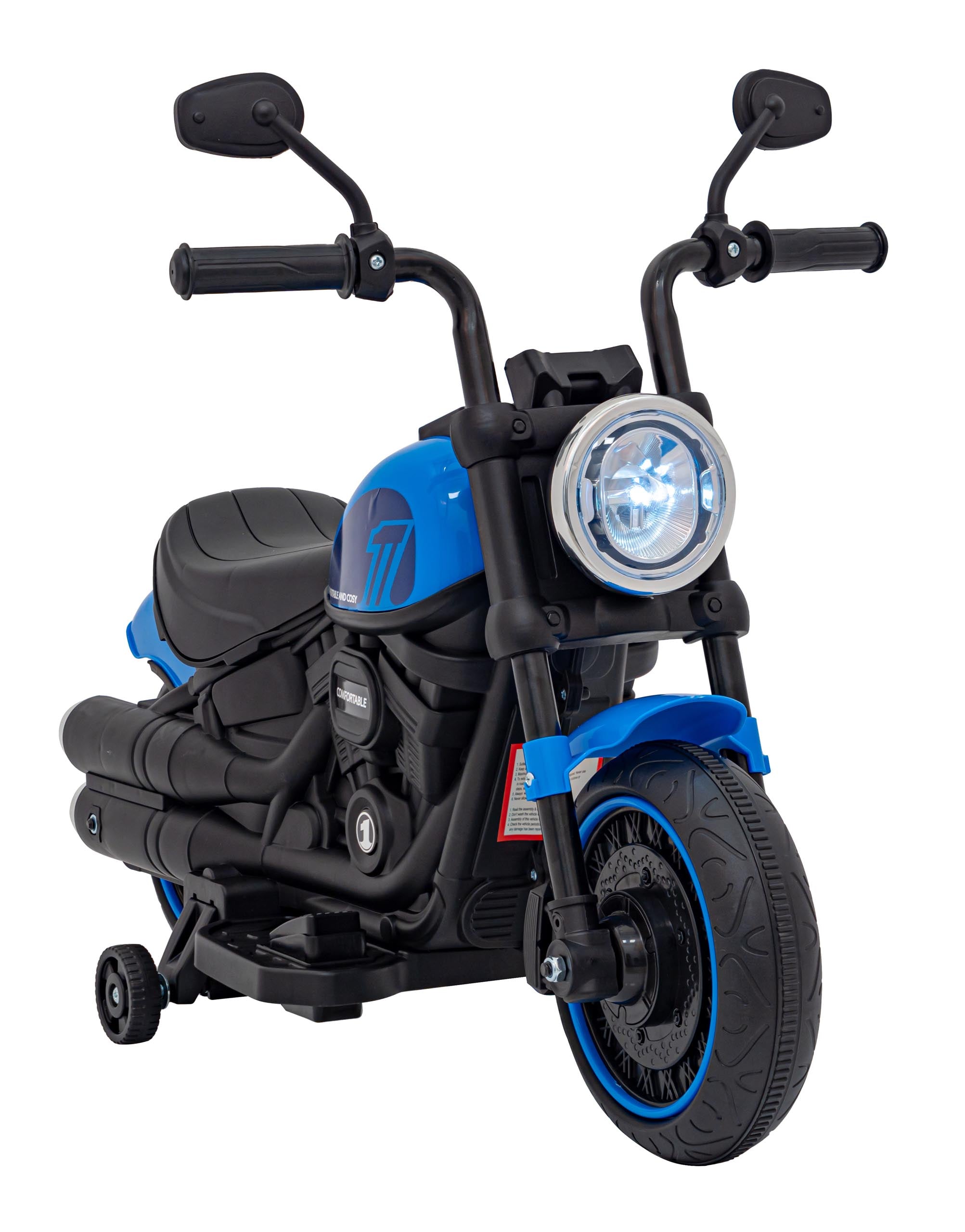 Motor na akumulator FASTER motorbike - plavi