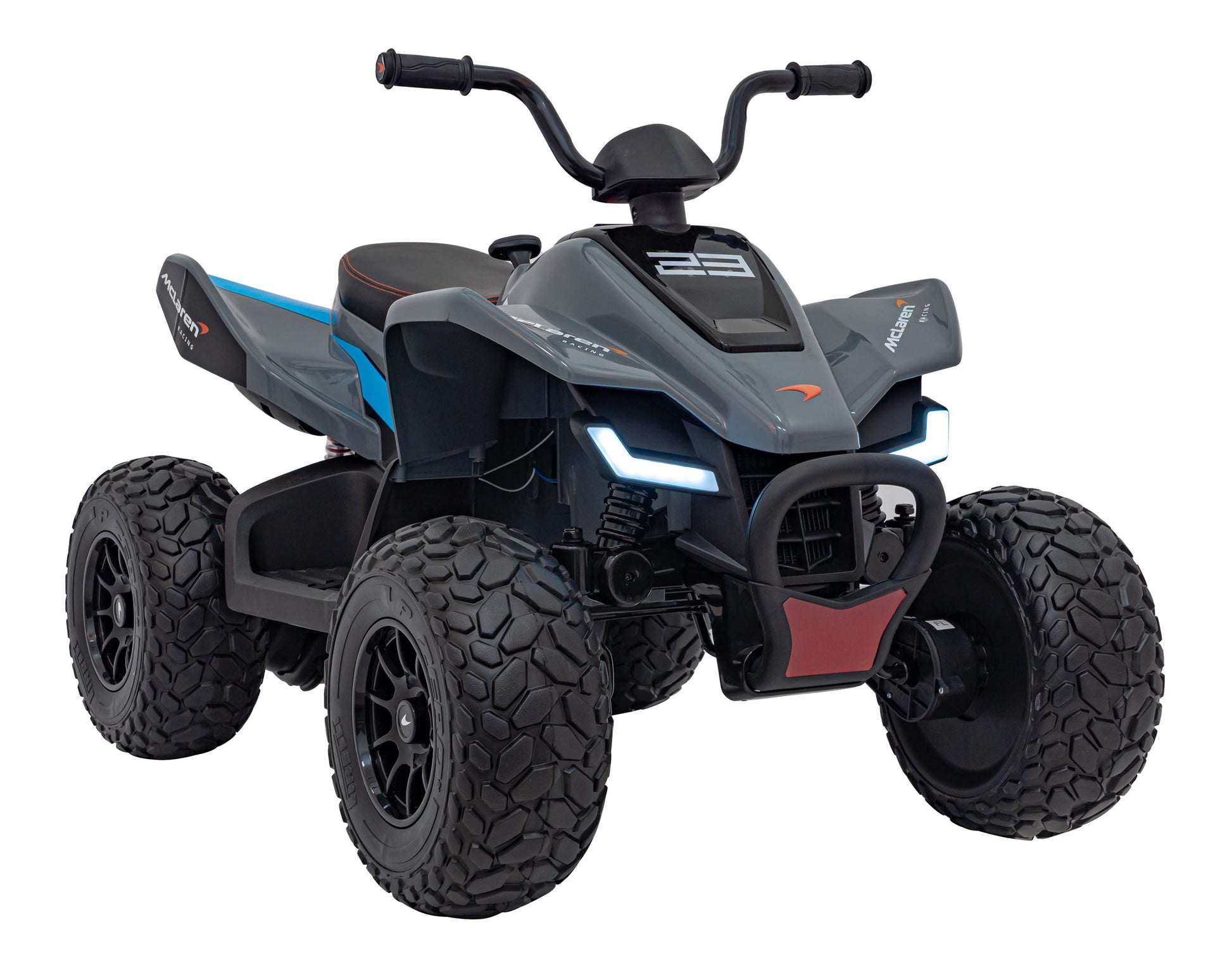Licencirani quad na akumulator Mclaren Racing MCL 35 4x4- sivi