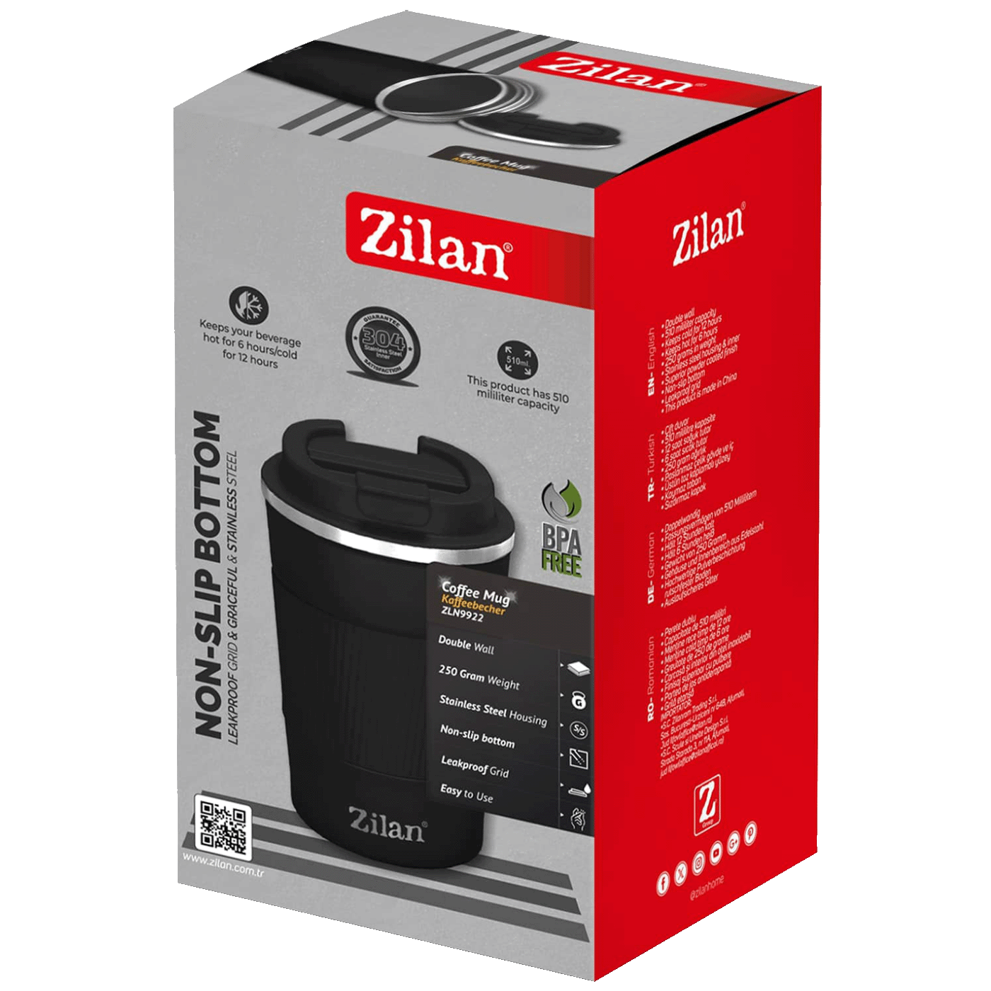 Zilan Termos boca, 510 ml, crna - ZLN9922
