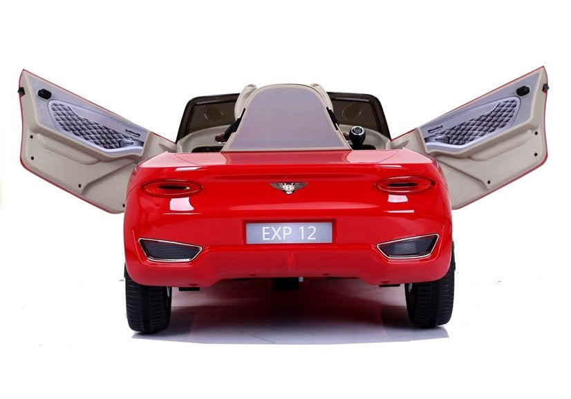 Bentley Electric Ride On Car - Red Painted