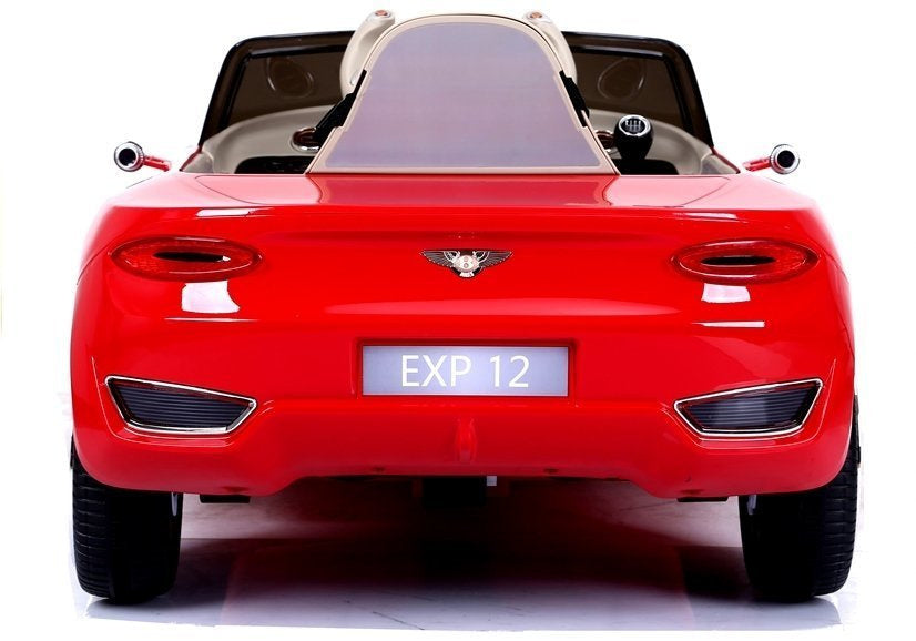 Bentley Electric Ride On Car - Red Painted