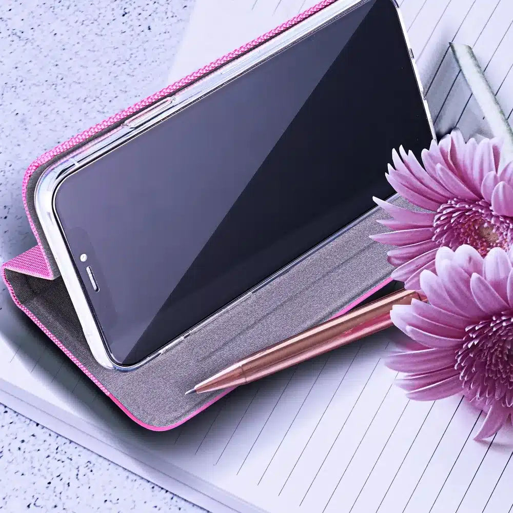 SENSITIVE Book preklopna maska za SAMSUNG GALAXY A55 5G pink