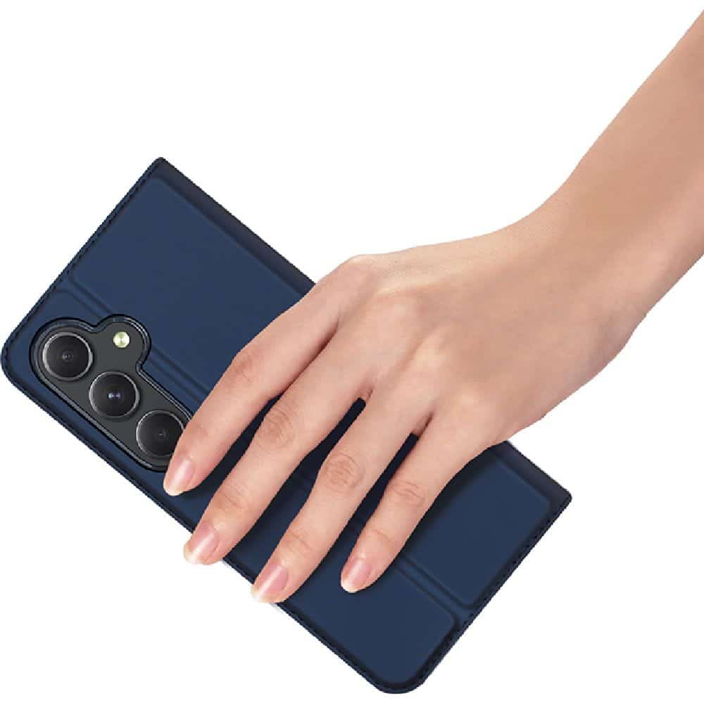 DUX DUCIS Skin Pro – preklopna maska za Samsung Galaxy A55 plava