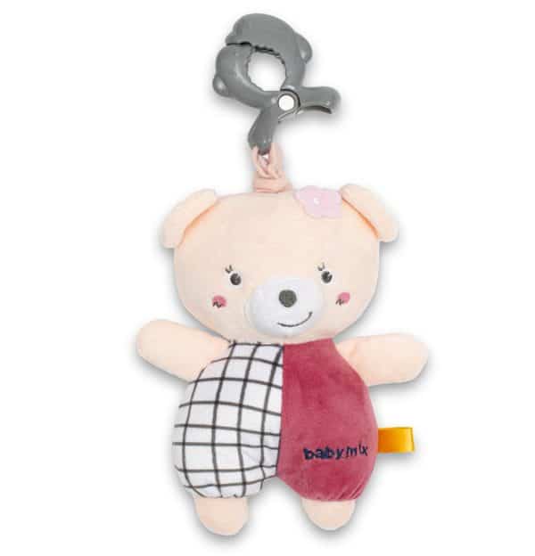 Baby Mix plišani glazbeni medo hoodica