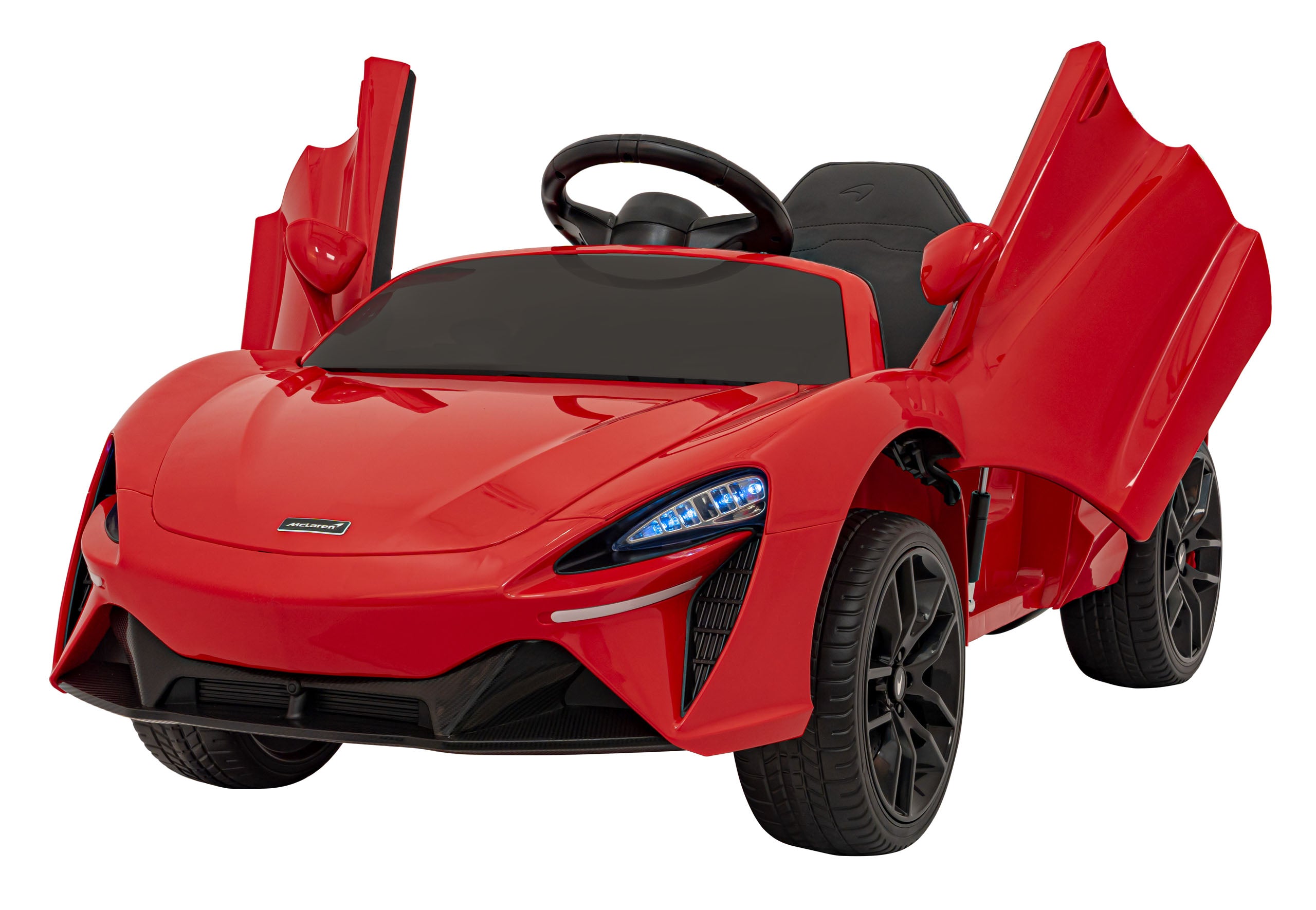 Licencirani auto na akumulator Mclaren Artura - crveni