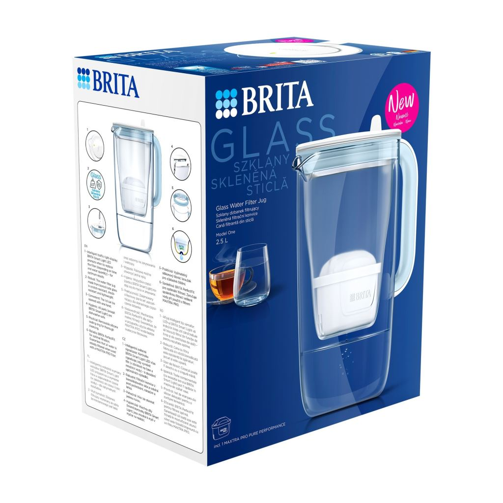 Brita 1050452 filtar za vodu Samostojeći filtar za vodu 2,5 L Plavo, Bijelo