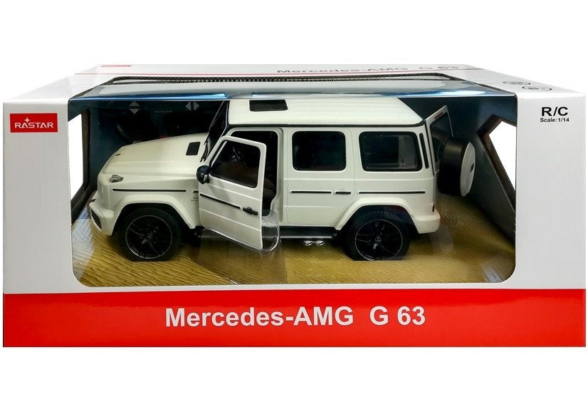R/C Car Mercedes G63 Radio Control Rastar White