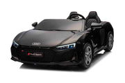 Licencirani auto na akumulator Audi R8 Spyder LIFT - dvosjed - crni