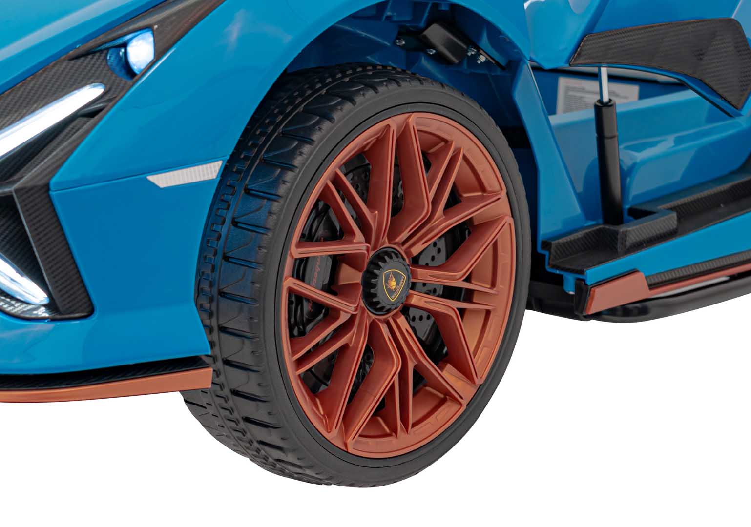 Licencirani auto na akumumulator Lamborghini SIAN 4x100W - dvosjed - plavi
