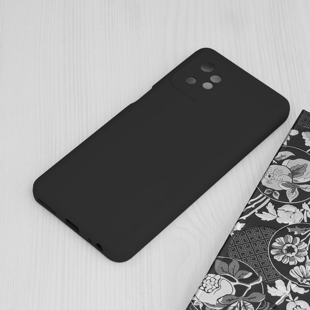 Techsuit Soft Edge Silicone maska za Motorola Moto G Power 5G – crna