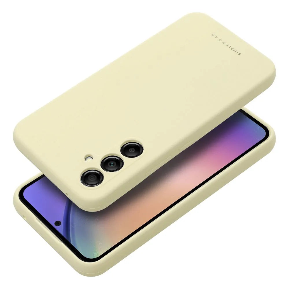 Roar Cloud-Skin Case - za Samsung Galaxy A54 5G Light Yellow