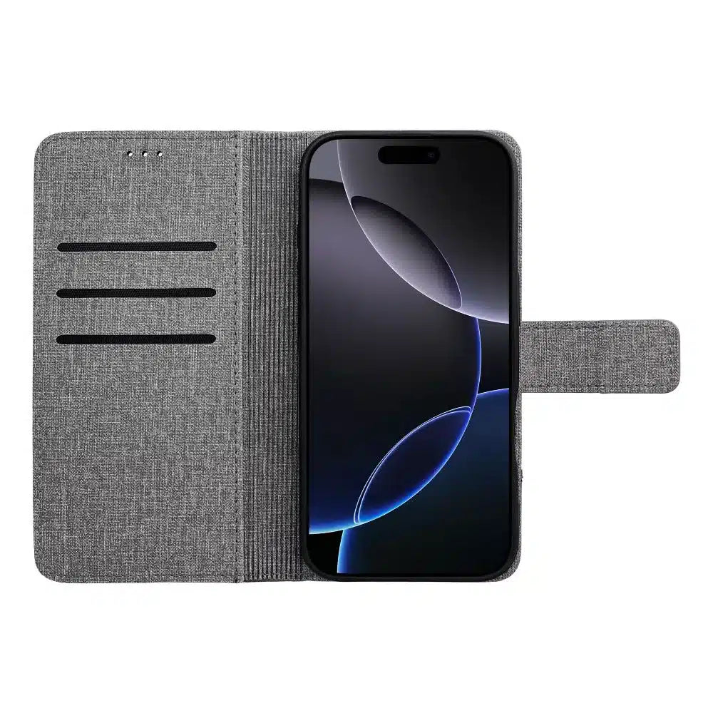 GOMMA Book preklopna futrola za Xiaomi Redmi NOTE 14 PRO 5G / Redmi NOTE 14 PRO PLUS 5G siva
