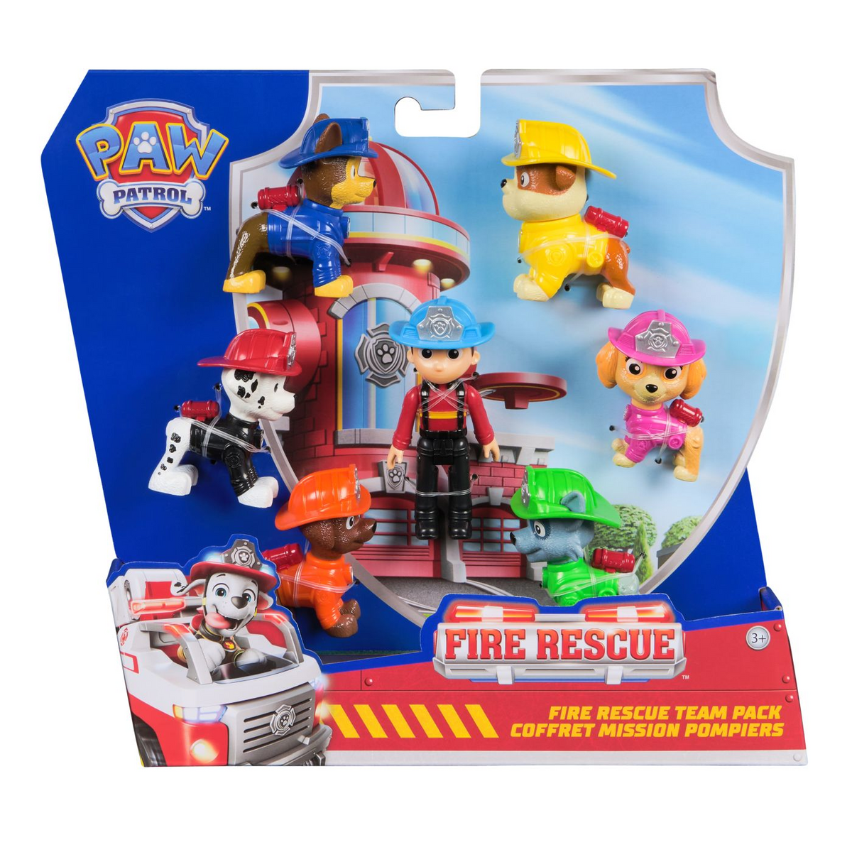 PAW Patrol PAW FGR Fire Rescue Figure Pack GML