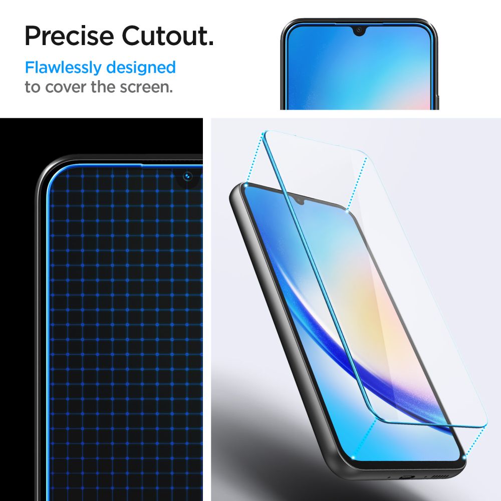 SPIGEN GLAS.TR SLIM KALJENO STAKLO 2-kom ZA XIAOMI REDMI NOTE 12 5G / POCO X5 5G CLEAR