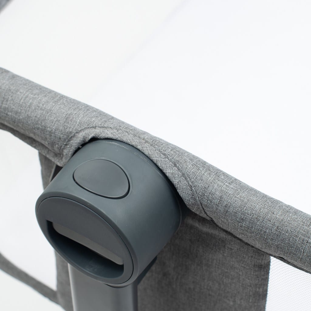 Rose bedside kolijevka grey