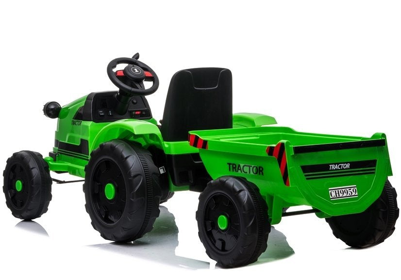 Traktor na akumulator CH9959 - zeleni