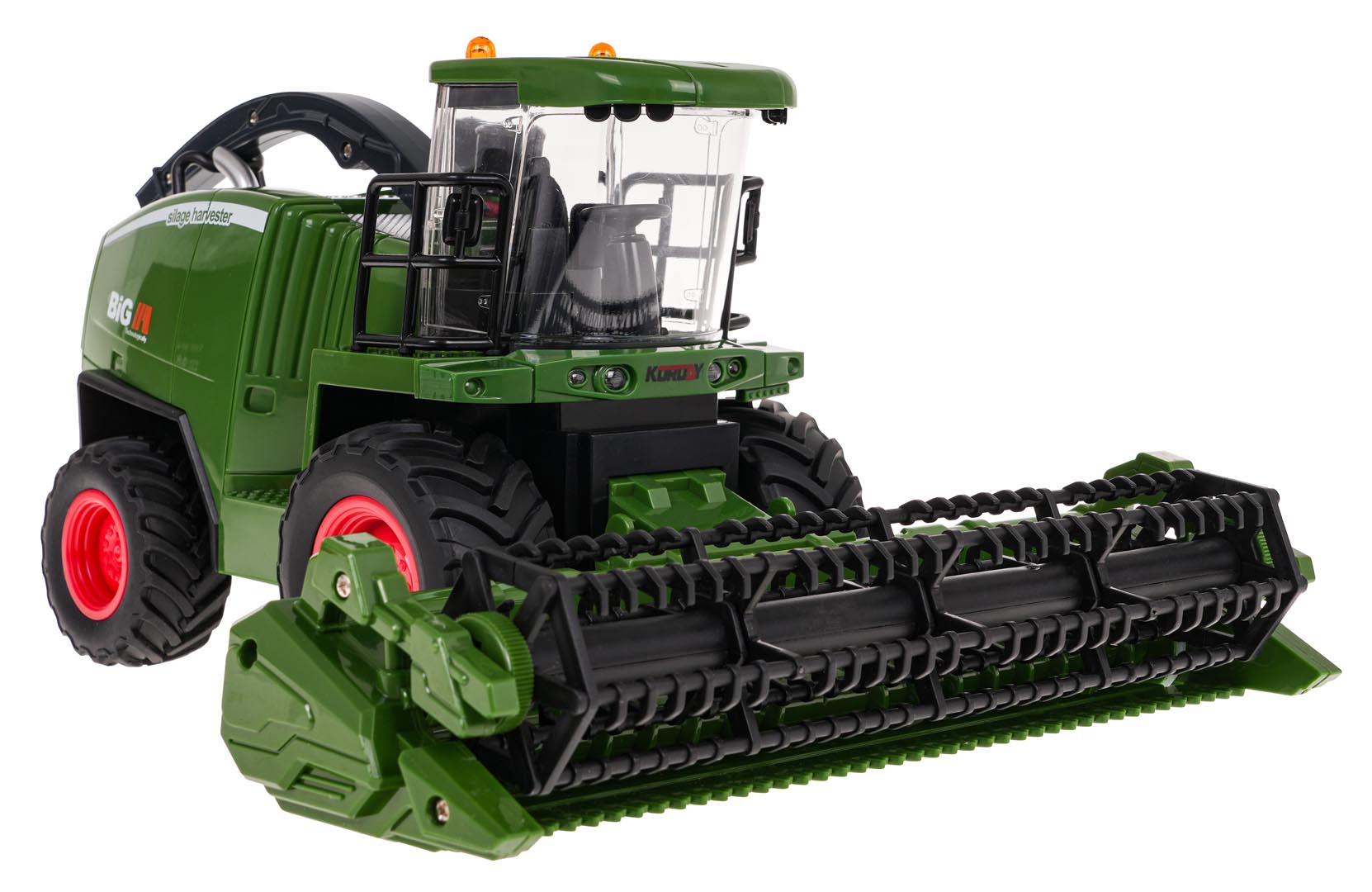 Kombajn na daljinsko upravljanje Grain and Corn Harvester 2u1 - zeleni