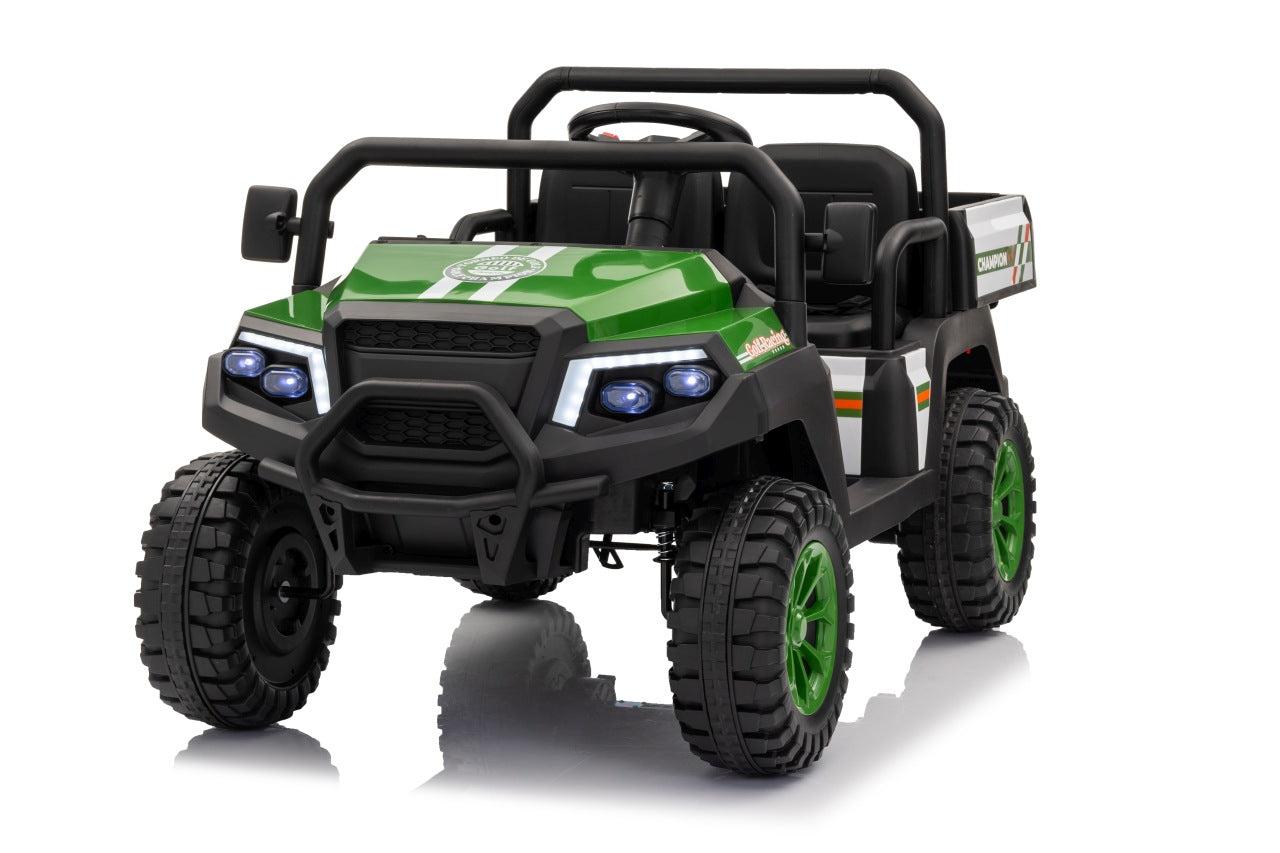 Auto na akumulator Champion Pick-Up - dvosjed - zeleni