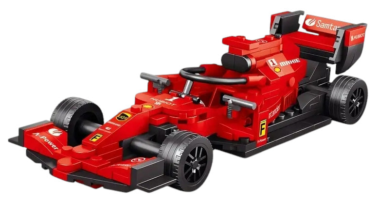 Formula F1 za sastavljanje od 266 dijelova - crvena