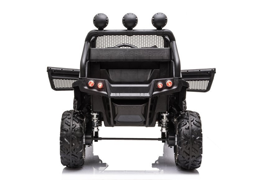 Licencirani auto na akumulator Mercedes Unimog S - crni