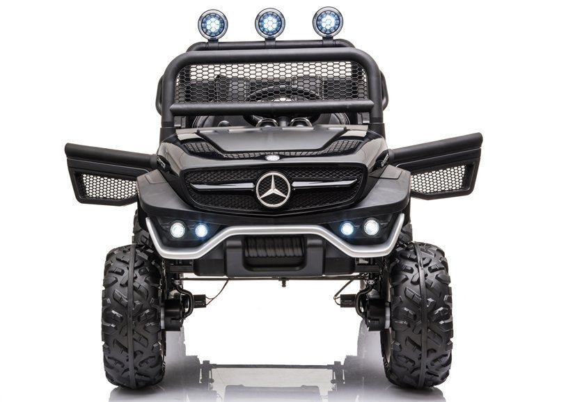 Licencirani auto na akumulator Mercedes Unimog S - crni