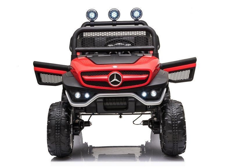 Licencirani auto na akumulator Mercedes Unimog S 4x4 - crveni