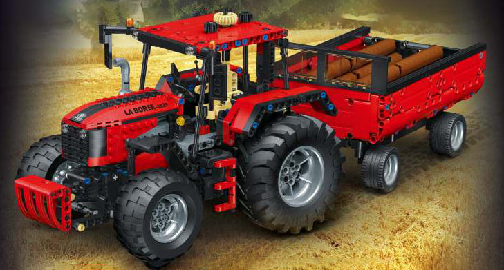 Tractor with Trailer Set 1284 pcs.