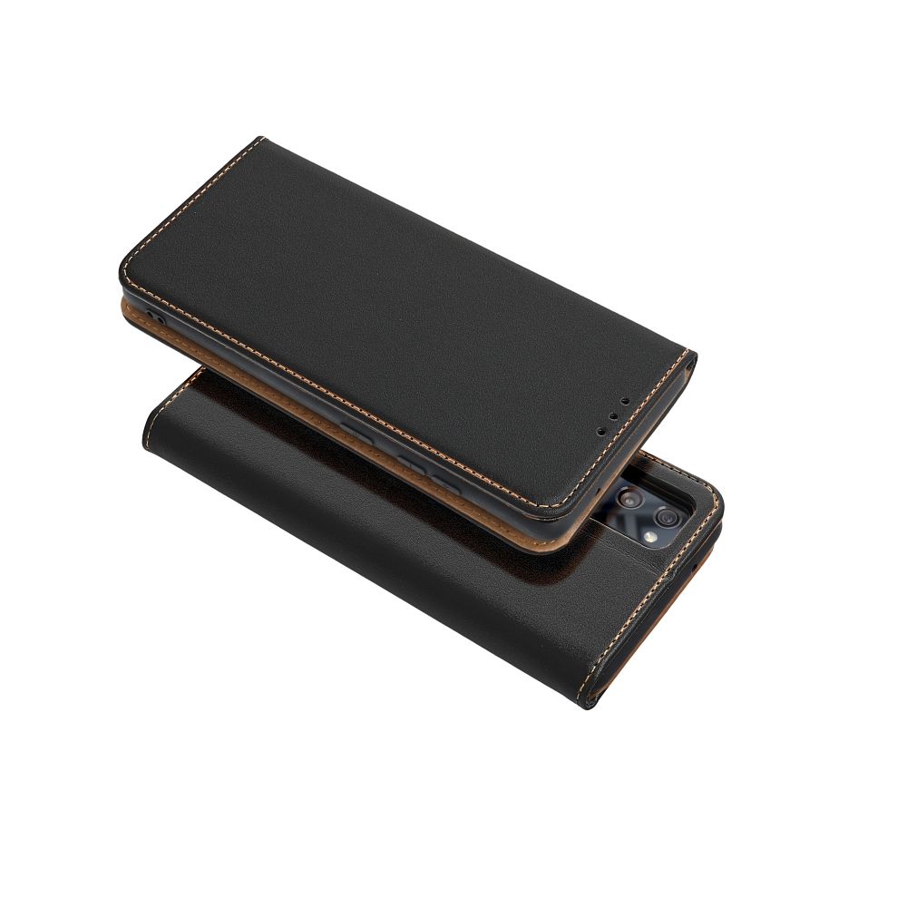 Kožna futrola za Samsung S25 FE Smart Pro Book crna