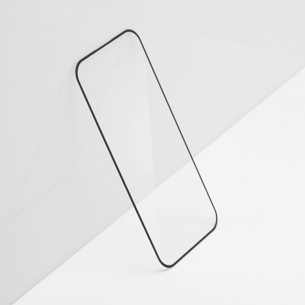 Kaljeno staklo za iPhone 17 PRO / 18 PRO Forcell Ultra Clear Glass - crno