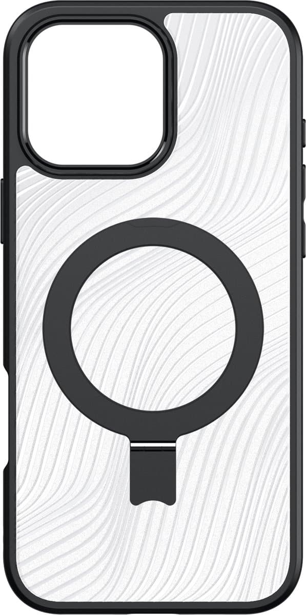 Dux Ducis Aimo Mag maska sa MagSafe i postoljem za iPhone 16 Pro – crna