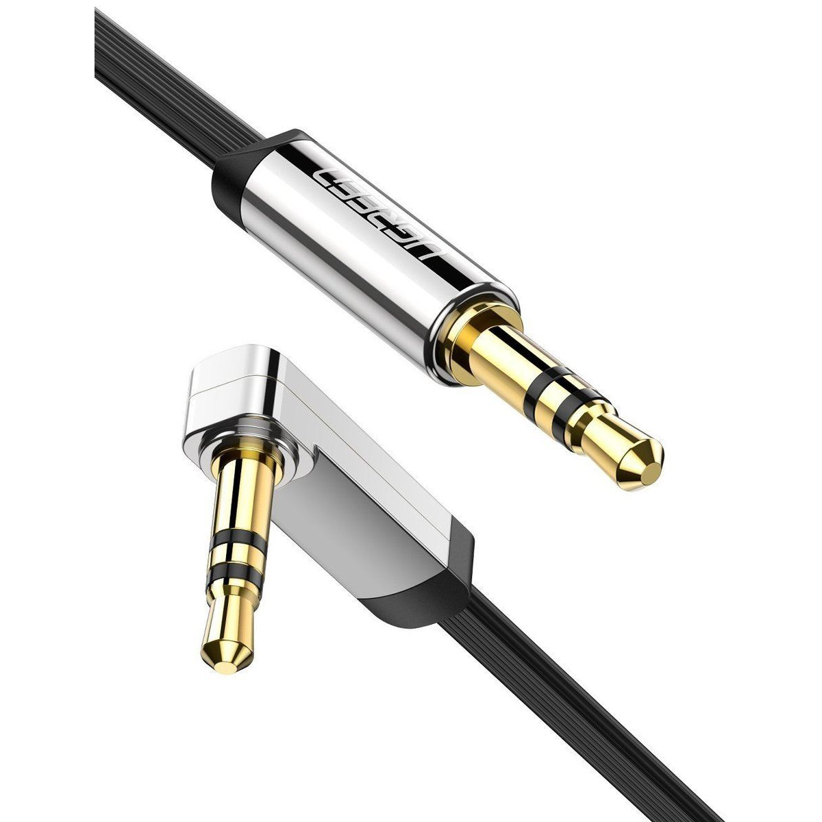 Ugreen 10597 audio kabel 1 m 3.5mm Crno