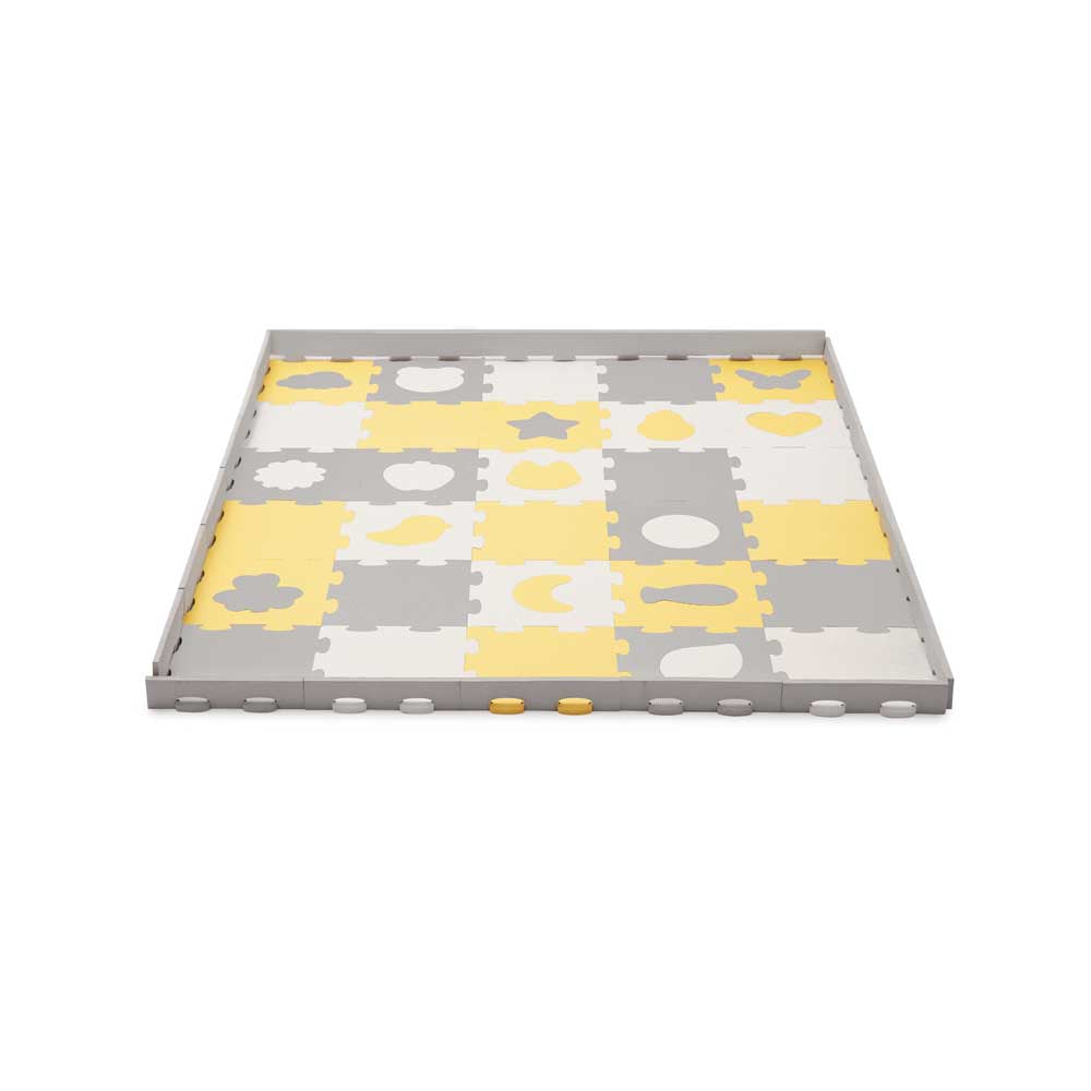 Kinderkraft puzzle LUNO oblici - Žute